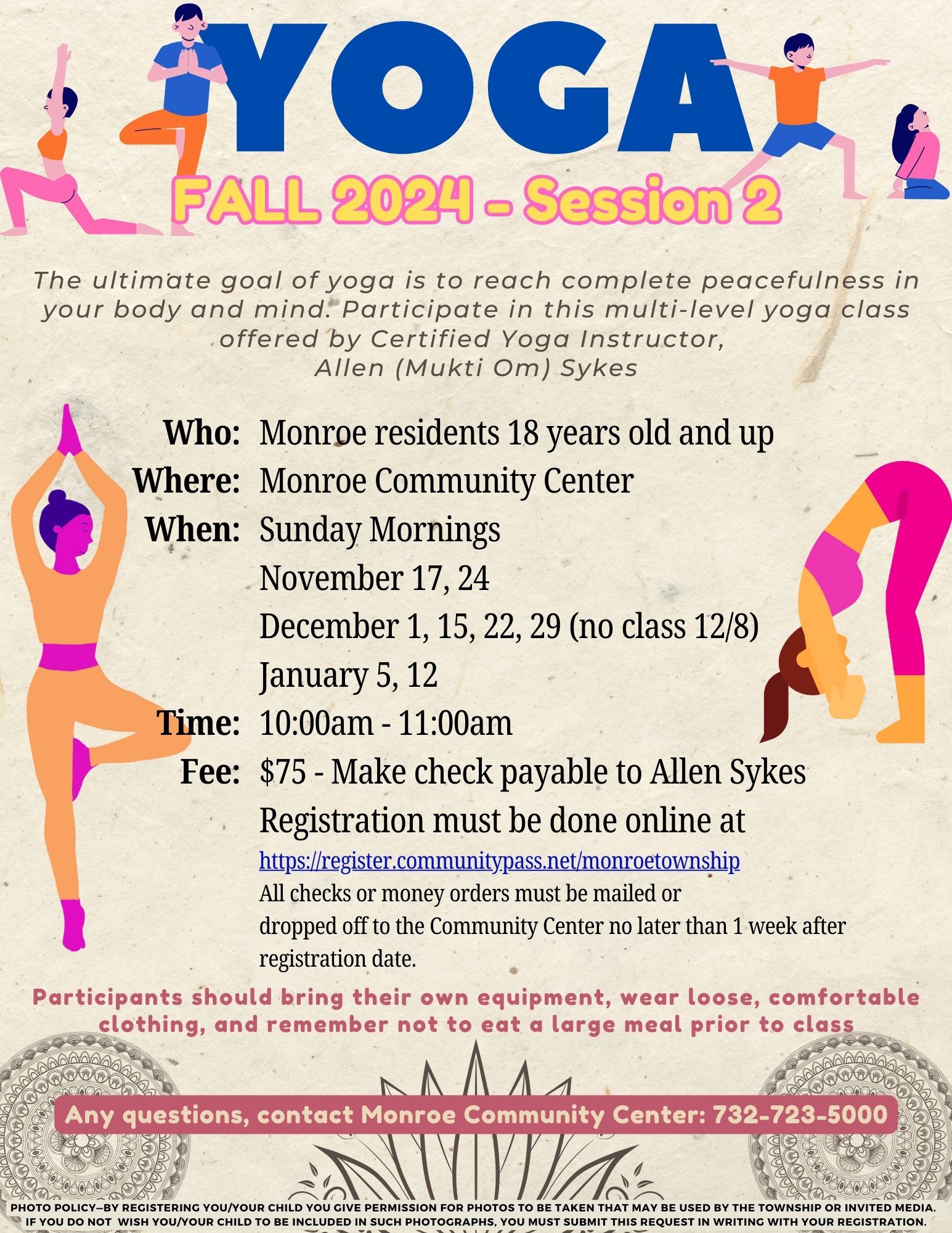 YOGA FALL 2