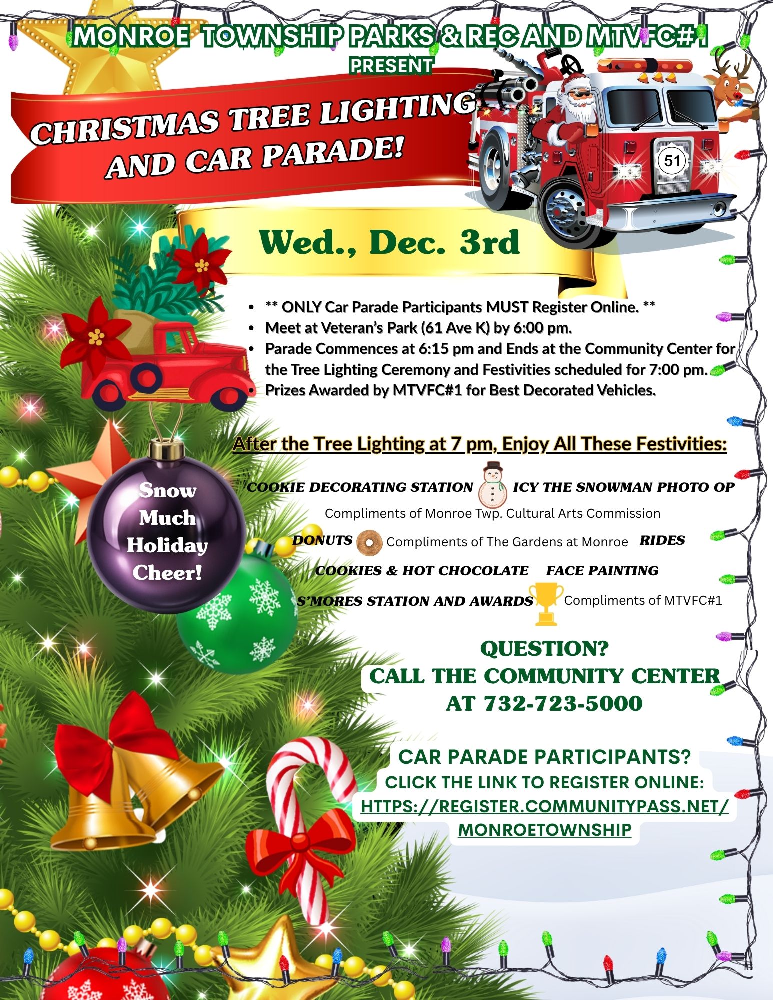 CHRISTMAS TREE LIGHTING 2025