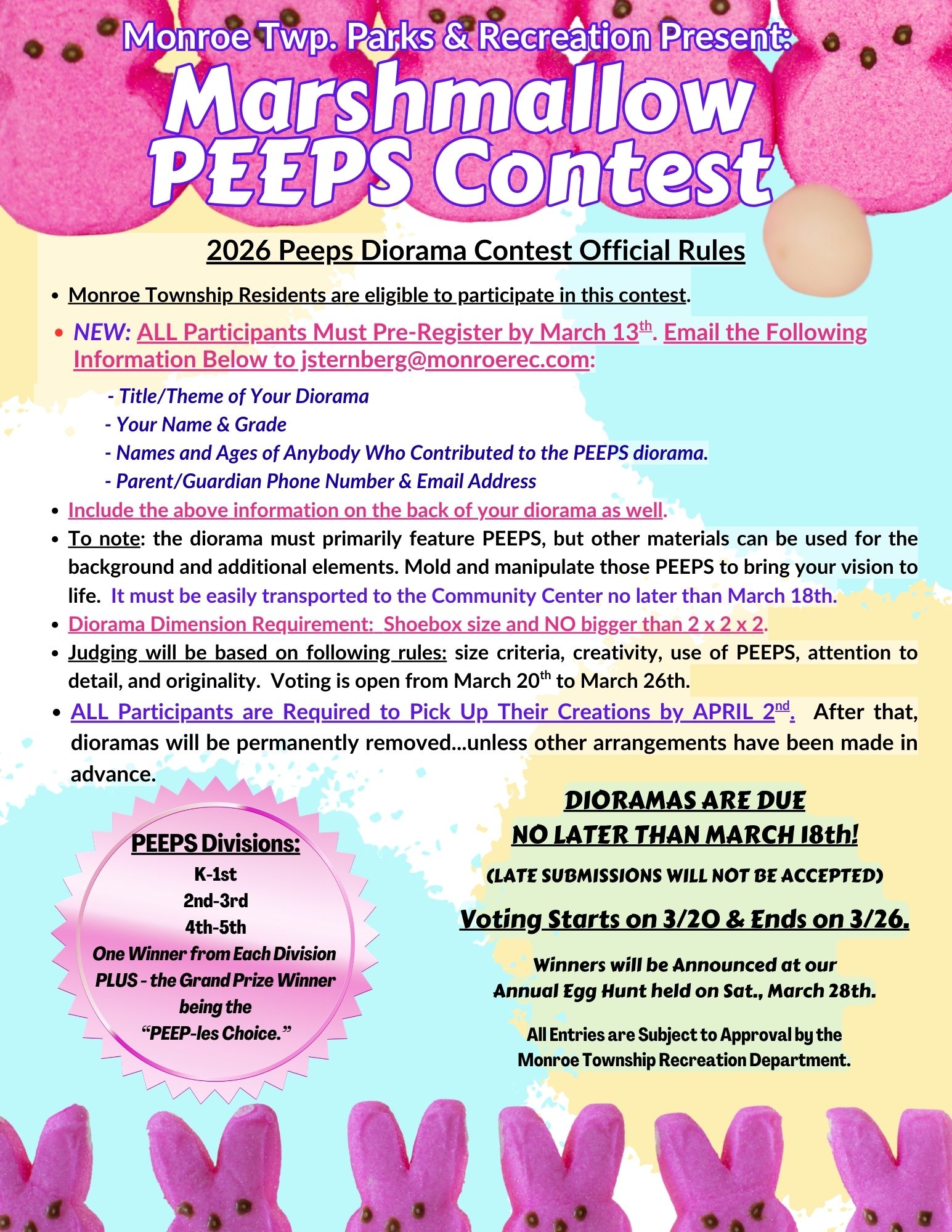 2026 Peeps Contest