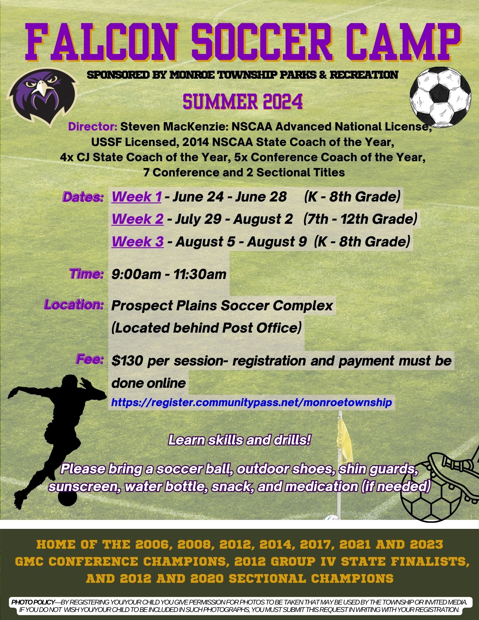 FALCON SOCCER CAMP 2024