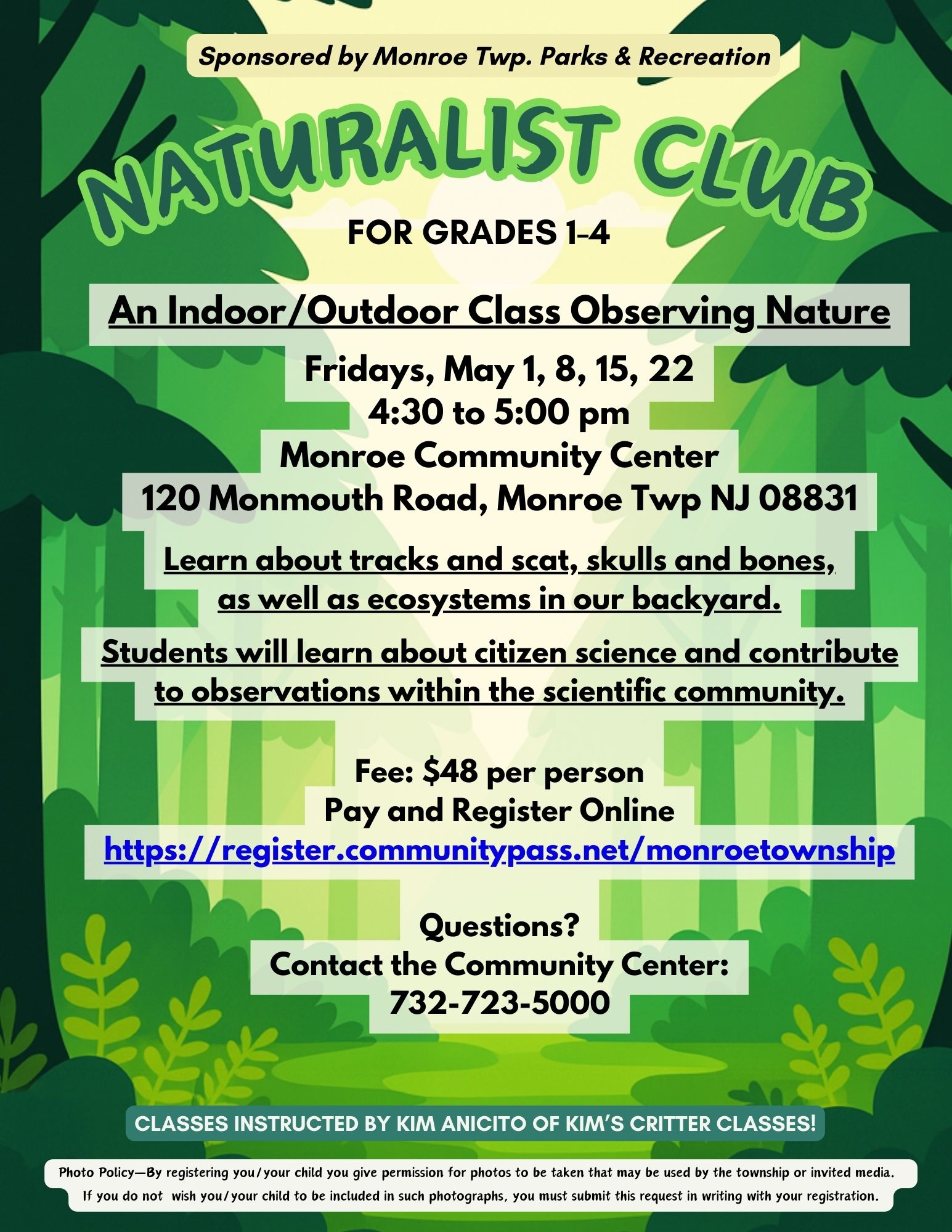 NATURALIST CLUB SPRING 2026