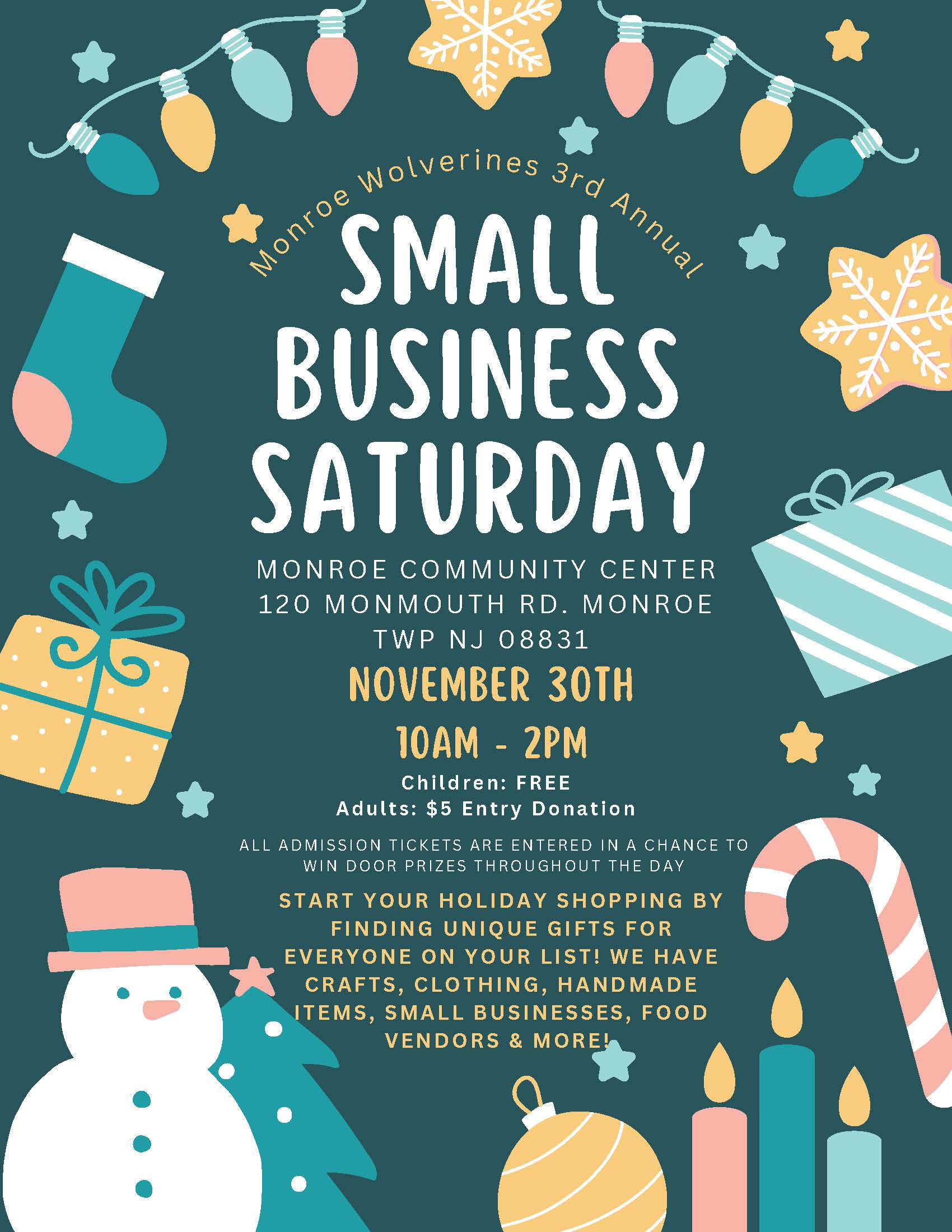 SMALL BUSINESS SATURDAY 2024